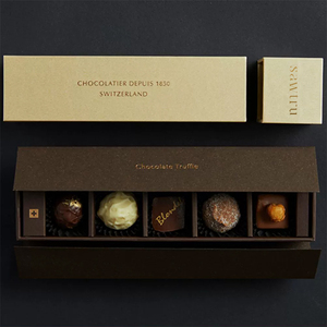 Tùy Chỉnh Gấp Từ Hút Grey Board Giấy Bao Bì Hộp Hình Trái Tim Kẹo Hộp Quà Tặng Sô Cô La Hộp - Product Image 6