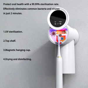 Nhựa cầm tay bàn chải đánh răng & răng cup tiệt trùng UV thông minh khử trùng & làm khô cho Nước súc miệng cup tích hợp - Product Image 3