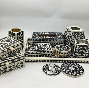 ถาดรองกระดูกฝังมุกพร้อมกล่องอะคริลิคหัวเตากาโบ - Product Image 1