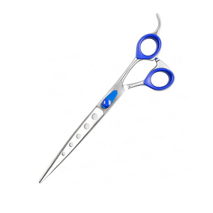 Ciseaux de toilettage pour animaux de compagnie sur mesure ciseaux droits miroir ciseaux pour animaux de compagnie coupe de cheveux cisailles de toilettage avec vis réglable - Product Image 4