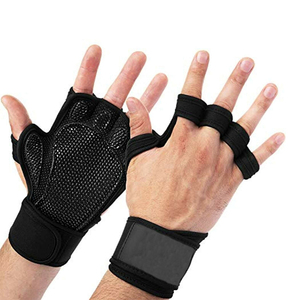 2024 gants ventilés à poignée pour l'entraînement de gymnastique protecteur de main coussin antidérapant fabriqué à partir de l'industrie Wego - Product Image 5