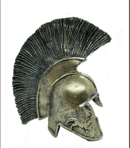 Gladiateur Jouer Spartiate Casque Soldat Bataille Médiévale Costume Cosplay Grec Sparte Ancien Romain Corinthien Acier - Product Image 1