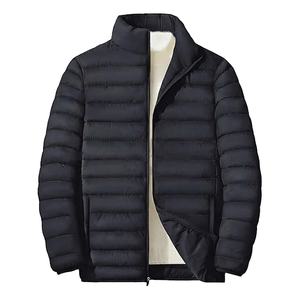 Chaqueta de Hombre de Poliéster Grueso Teñido Liso – Ropa de Abrigo Premium para Otoño e Invierno, Abrigo Casual de Alta Calidad, Elegante - Product Image 1