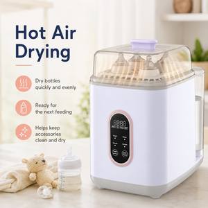 Stérilisateur à vapeur électrique pour biberons, lave-biberons, stérilisateur et sécheur tout-en-un - Product Image 4