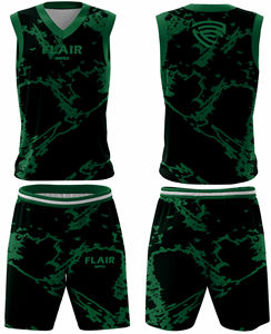 Conjunto de camiseta de baloncesto de alta calidad para hombre, camisetas deportivas personalizables con estampado digital, camisetas y pantalones cortos, características transpirables - Product Image 3