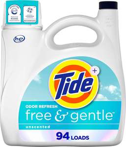 Détergent liquide hypoallergénique Tide Free & Gentle – Formule adaptée aux peaux sensibles - Product Image 5
