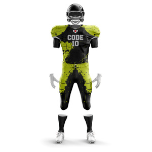 Factory Rate Custom Logo American <b>Football</b> Jersey Set Breathable Breathable Uniforms for Boys Plus Size Short Low <b>Price</b> OEM - Product Image 5