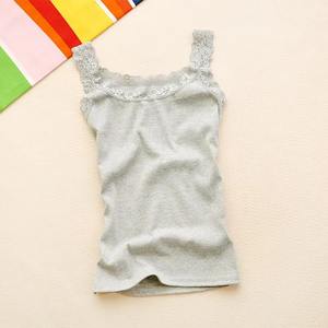 Débardeurs d'été sans manches pour femmes Bodycon Temperament Sexy Lace Patchwork T-shirt Vest Tank Top Female Vest Tops - Product Image 5