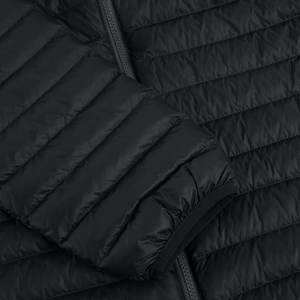 Chaqueta acolchada de burbujas de nailon acolchada para hombre de alta calidad personalizada 2025, chaqueta ligera cálida de invierno con decoración de bolsillo - Product Image 6