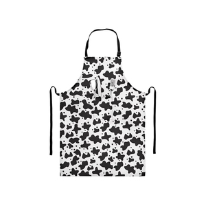 Delantales de cocina sin mangas con estampado teñido personalizado, último diseño, algodón suave a precio mayorista - Product Image 2