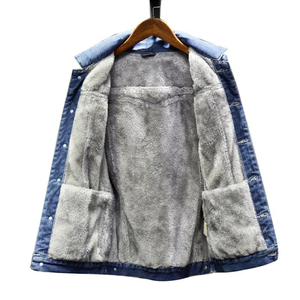 Veste en jean élégante pour hommes Tenue décontractée OEM Vente en gros Veste en jean en coton de haute qualité pour hommes Veste en jean personnalisée pour hommes à vendre - Product Image 4