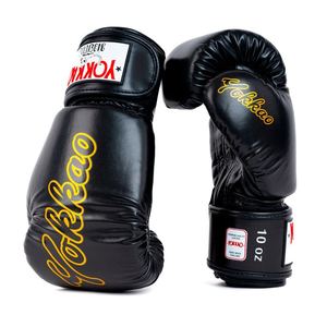 Guantes de boxeo personalizados para gimnasios/clubes de 10oz de alta calidad coloridos guantes de boxeo de cera para entrenamiento deportivo - Product Image 5