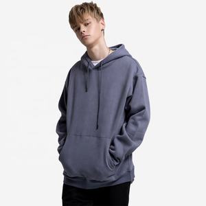 Sudadera con capucha de algodón de fabricante, sudadera Premium de lana pesada, Sudadera con capucha personalizada de gran tamaño para hombre - Product Image 5