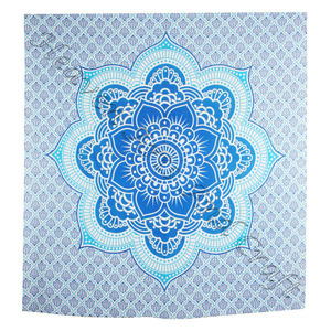 Tapiz con impresión Digital personalizada, tapiz de alta calidad, 100% algodón, Mandala, colgante de pared - Product Image 6