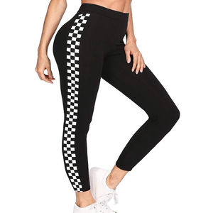 Pantalones de Yoga transpirables de secado rápido con logotipo personalizado superventas fábrica al por mayor mallas deportivas suaves con logotipo en la cintura para mujer - Product Image 6