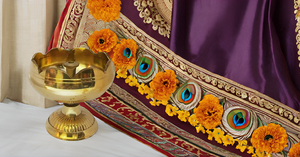 Lámpara de aceite Akhand Diya accesorio hecho a mano dorado hecho a mano calidad superior latón tradicional indio oro Horizontal Lotus 50 Uds - Product Image 4