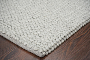 Modern Style Wool Handwoven <b>Boho</b> <b>Rug</b> Artisan Crafted with Plush Pile for Home Use Elegance and Timeless Touch - Product Image 2