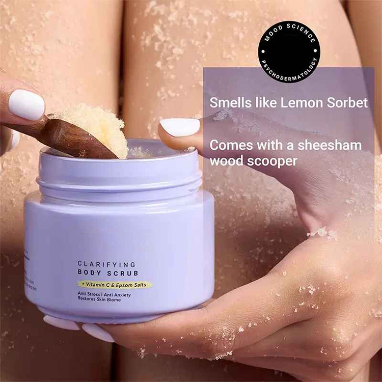 Китайский оптовый поставщик, Gommage Pour Le Visage Et Corp Naturel Bio Naturelle 100% натуральный органический крем для тела и скрабы для женщин