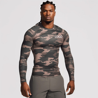 Rashguard MMA Kustom UPF50 Bernapas Lengan Pendek untuk BJJ