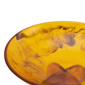 Nouveau design tendance Tortue Résine Vaisselle Stand Bol Naturel Personnalisé Couleur Look Meilleur Durable Saladier Salade De Fruits - Product Image 3