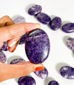 Đá Lepidolite Đánh Bóng Đẹp Đá Quý Tự Nhiên Chất Lượng Cao Dùng Để Trang Trí Quà Tặng Đá Cọ - Product Image 1