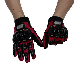 Gants de moto unisexes tout temps avec compatibilité avec écran tactile en maille respirante et antidérapante pour MotoCross Outdoor Sports - Product Image 3