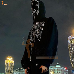 Fabricante de Pakistán sudaderas con diamantes de imitación de alta calidad mejor estilo buena calidad sudaderas con diamantes de imitación - Product Image 6
