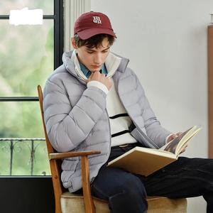 Veste matelassée à capuche décontractée pour femme légère compressible veste en duvet de grande taille en tissu de toile - Product Image 2