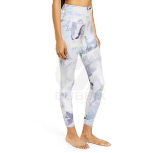 Leggings de Yoga para Mujer de Alta Calidad, Diseño Sólido, Cintura Media, Material Spandex/Poliéster, Transpirables y de Secado Rápido - Product Image 4