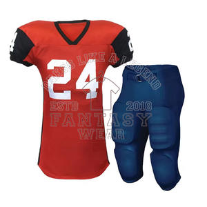 FANTASY WEAR 2026 Uniforme de Fútbol Americano de Alta Calidad, Conjunto de Jersey y Pantalón Personalizado, Opciones de Impresión Digital y Sublimación - Product Image 1