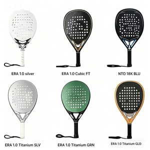 Raquette de Padel Professionnelle Personnalisée 2026 en Gros, Raquette de Tennis de Plage en Fibre de Carbone 18K 3K 12K, Filet Portable en Nylon - Product Image 2