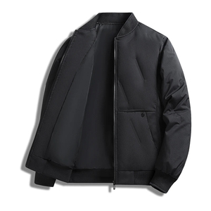 Chaqueta Acolchada Ligera de Lona para Hombre con Capucha, Diseño Transpirable para Invierno, Color y Talla Personalizables, Alta Calidad - Product Image 2