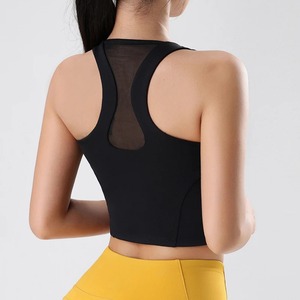 Top Deportivo de Manga Corta para Mujer, Estilo Hip Hop, Tejido de Punto, con Push-Up, para Fitness, Yoga, Transpirable, de Secado Rápido, 100% Algodón, Ecológico - Product Image 6