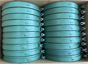 Bande de cerclage perforée en acier galvanisé de haute qualité 12mm X 10m Bracelet en métal durable pour le montage et l'utilisation du support - Product Image 4