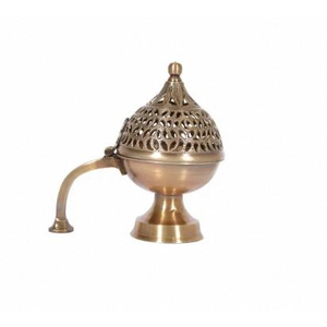 Porte-encens en laiton de qualité supérieure, cadeau de festival, cadeau de mariage, brûleur d'encens en laiton artisanal à bas prix - Product Image 1