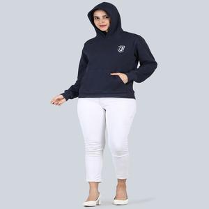 Personnalisable Logo Imprimé Surdimensionné Heavyweight Fleece Hoodies de tous les mélanges pour les femmes Nouveau Style Casual Hiver Stock Vente - Product Image 2