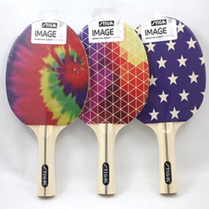 Palas de Tenis de Mesa Profesionales Stiga Surtidas, de Madera y Goma con Base de Fibra de Carbono, Raquetas de Tenis de Mesa Profesionales - Product Image 1