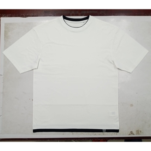 Camiseta de Hombre Estilo Casual, Color Sólido, 100% Algodón, Jersey Sencillo de 180g, con Dobladillo Abierto y Cuello Sólido, Hecho en Bangladesh - Product Image 1