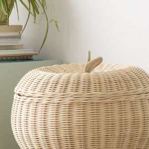 Panier fait main naturel conçu pour les fruits pour les enfants pour le panier à linge pour la chambre des enfants fabriqué au Vietnam avec prix de gros - Product Image 3