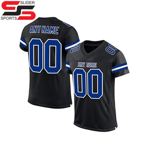 Uniforme de fútbol americano de llegada caliente 100% poliéster uniforme de fútbol americano ropa de equipo uniforme de fútbol americano - Product Image 1