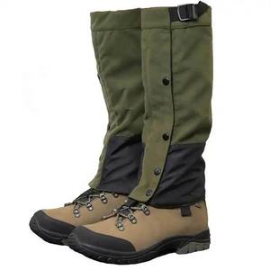 Polainas de senderismo de diseño para exteriores, vendas de moda para piernas, calentadores de pies de invierno para camping, polainas de cuero para senderismo, a la venta - Product Image 5