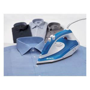 Plancha de vapor eléctrica de 2000W con revestimiento de Teflon azul y blanco 00S623400AR0 - Product Image 5