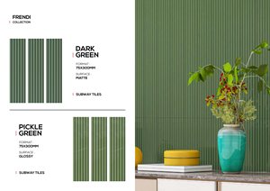 Papier peint 3D Jorunns, décoration intérieure, crédence de cuisine, carrelage auto-adhésif, vert, carrelage mural auto-adhésif - Product Image 4