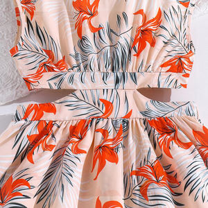 Costume pour fille 6-13 ans été nouveau haut tendance pantalon costume vêtements pour fille costume fabriqué au Pakistan - Product Image 6