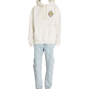 Sudaderas con capucha térmicas de calidad superior de fábrica OEM profesional con bordado personalizado de diseño único Essentials de temporada de invierno - Product Image 5