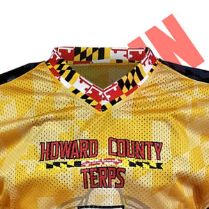 Camiseta de Fútbol Americano Sublimada con Logotipo Personalizado Premium Hecha en Fábrica SIBRIN, Camiseta de Fútbol de Malla con Nombre y Número - Product Image 4