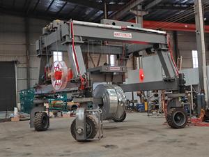 Grue à <span class=keywords><strong>portique</strong></span> électrique RTG de 20 tonnes à pneus en caoutchouc avec <span class=keywords><strong>crochet</strong></span> de type C, utilisée en extérieur, 10 m - Product Image 3