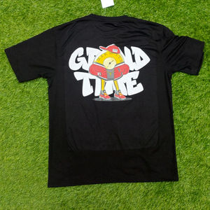 Venta al por mayor de camisetas gráficas de impresión personalizada de los hombres de gran tamaño de manga corta Camiseta personalizada camisetas de los hombres ropa de los hombres - Product Image 1