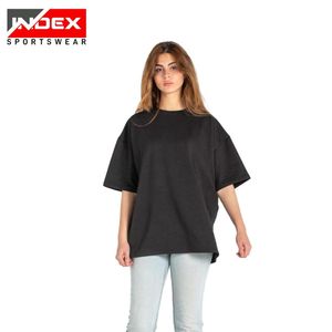 T-shirt long décontracté en coton pour femme et fille – Tendance et mode - Product Image 2