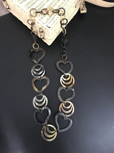 Best Quality <b>Buffalo</b> <b>Horn</b> Necklace for Women Hand Finished Fashion Jewelry Set with Pearl and Diamond From India - Product Image 6